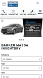 Mobile Screenshot of barkermazda.com
